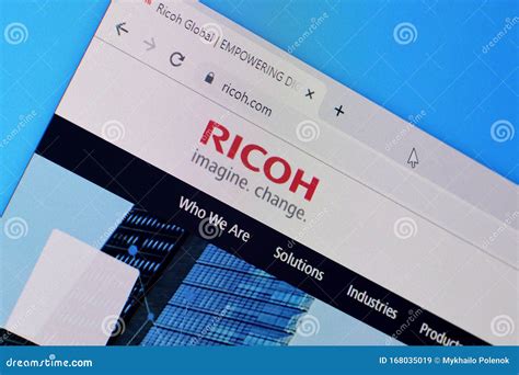 my Ricoh website